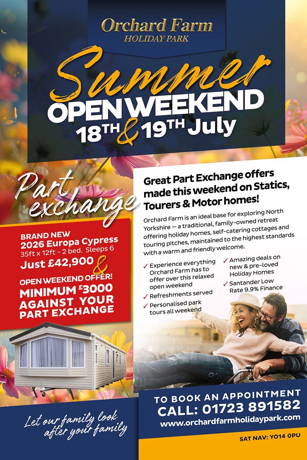 Summer open weekend 18th and 19th July